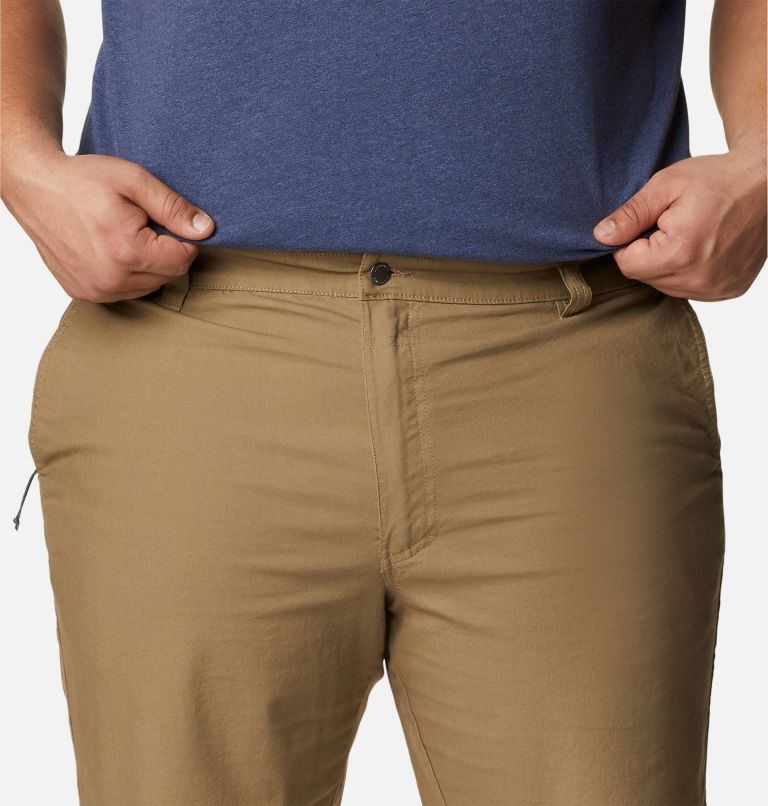 Men's Columbia Flex ROC Shorts Brown | Plus Size CA-N6LC5